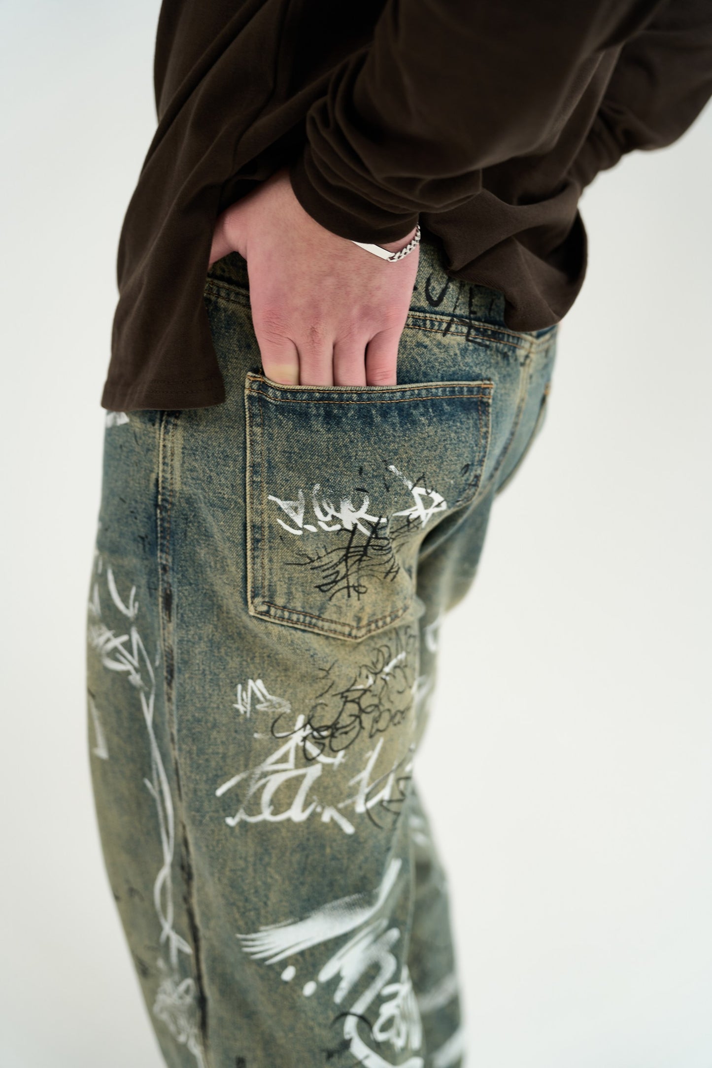 Graffiti Street Jeans