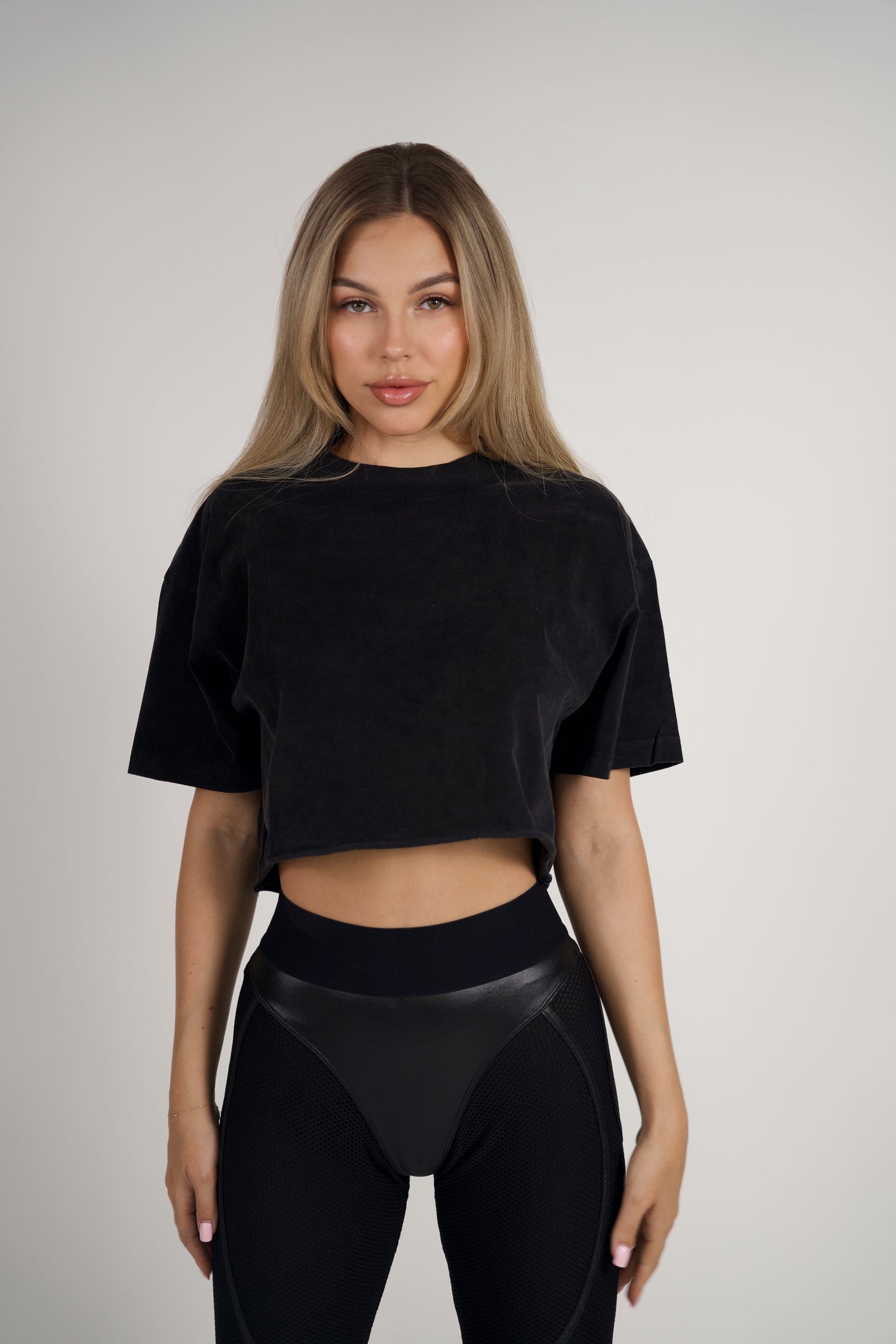 Black Crop Top